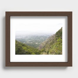 View from Table Mountain Recessed Framed Print