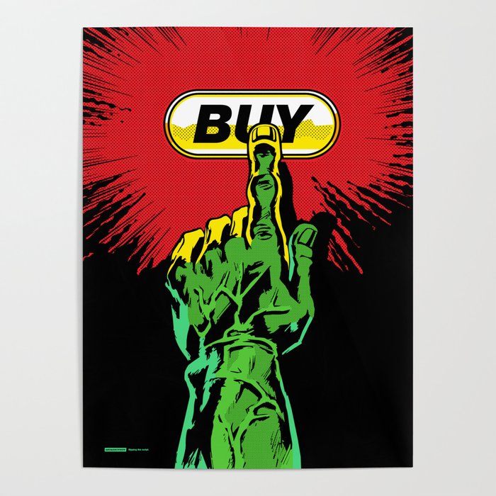 Comic Hands - Buy Poster