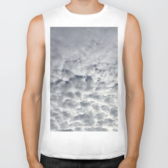 Clouds Biker Tank