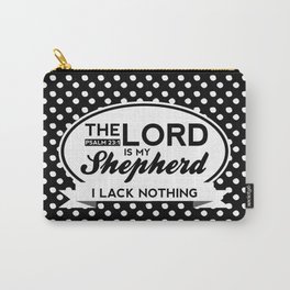 Psalm 23:1. The Lord is my Shepherd. Carry-All Pouch