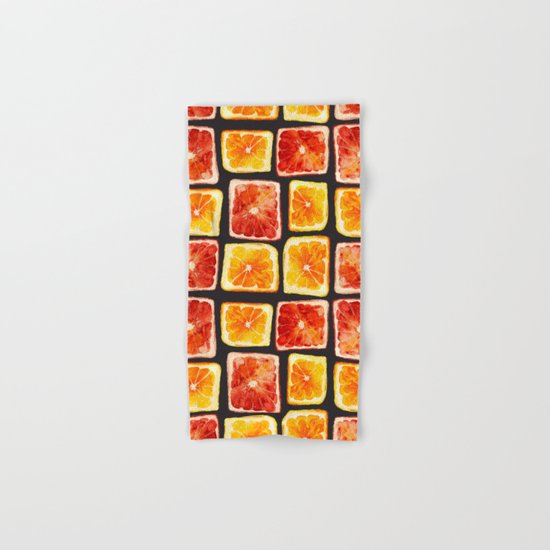 Squaring the circle Hand & Bath Towel