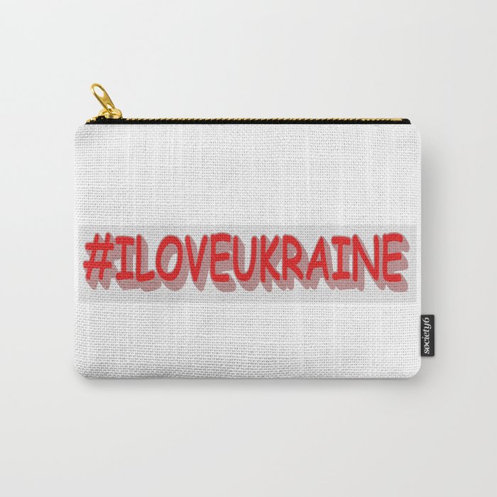 "#I LOVE UKRAINE" Cute Design. Buy Now Carry-All Pouch