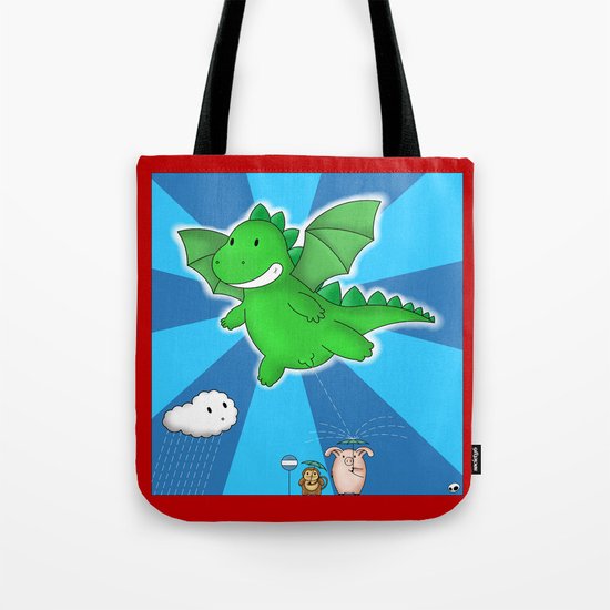 Godzilla rains first! Tote Bag