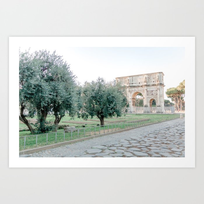 Arch of Constantine, Rome Art Print