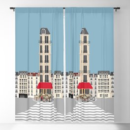 Parisian Blackout Curtains Society6
