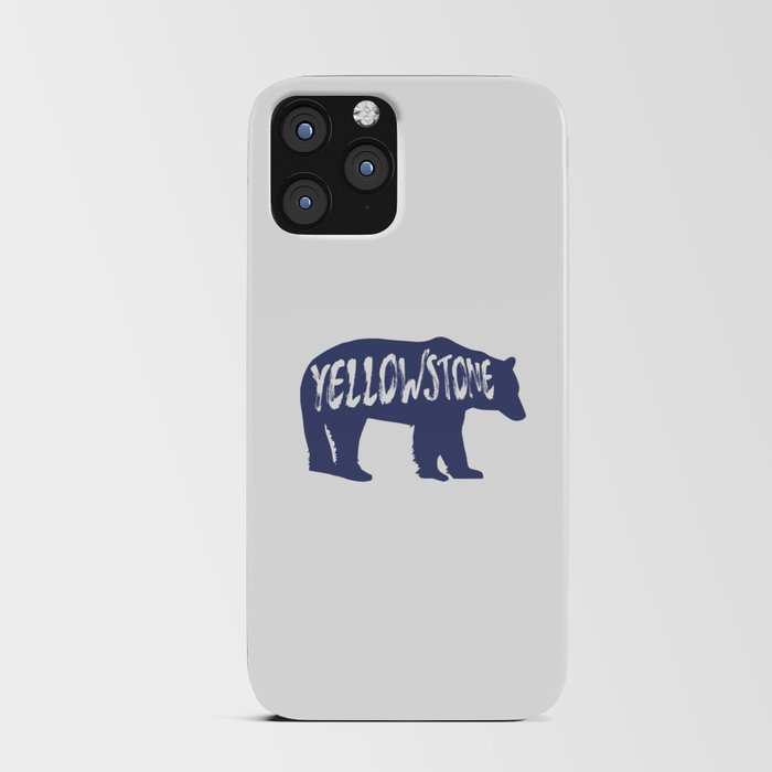 Yellowstone National Park Bear iPhone Card Case