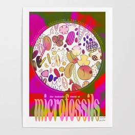The Fantastic World of Microfossils Poster