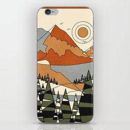 Wild Abstract Landscape 3 iPhone Skin