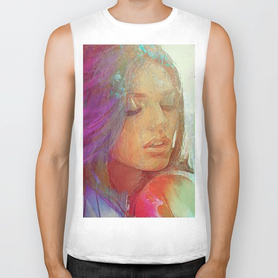 Bewitch of my love for you Biker Tank