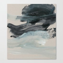minimal brushstrokes 3 Canvas Print