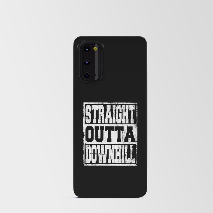 Downhill Saying Funny Android Card Case