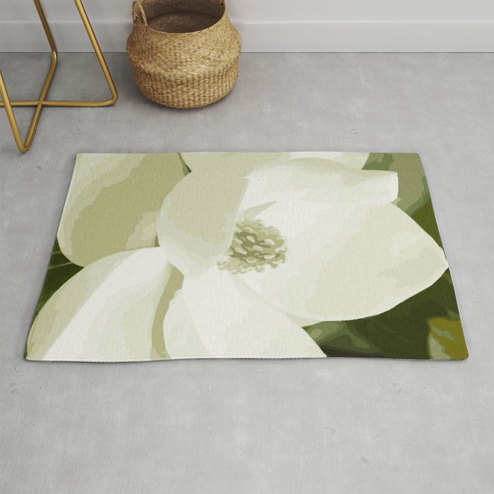 Paint by numbers Louisiana Magnolia Rug