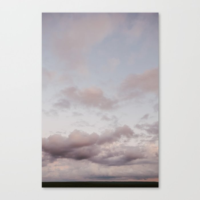 Evening cloudscape Canvas Print