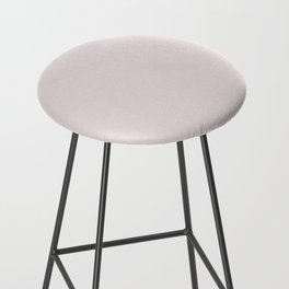 Ultra Subdued Light Lavender Purple Pink Solid Color Pairs PPG Barely Rose PPG1045-2 - Single Shade Bar Stool