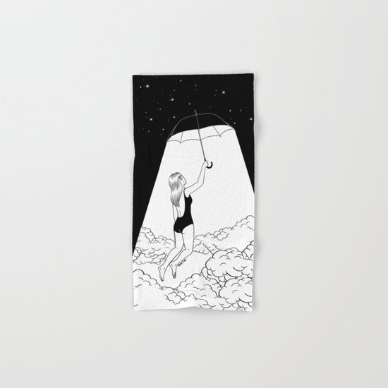 Fly me to the moon Hand & Bath Towel