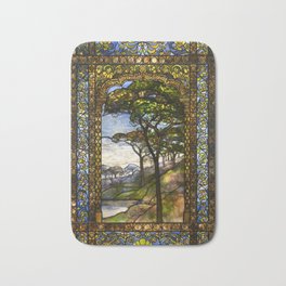 Louis Comfort Tiffany - Decorative stained glass 14. Bath Mat