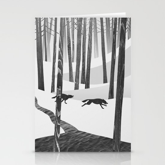 Martwood Wolves Stationery Cards