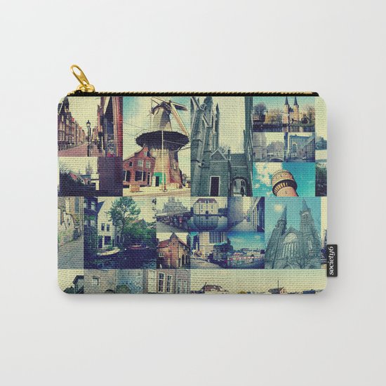 Photo collage Delft 5 Carry-All Pouch