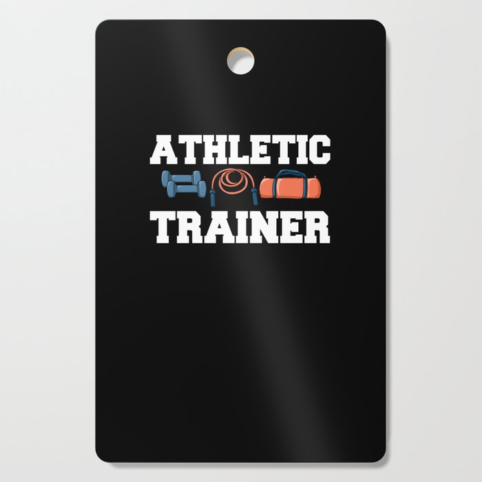 Athletic Trainer Coach Training Program Sport Cutting Board