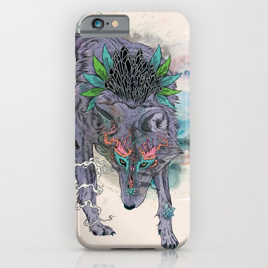 Journeying Spirit (wolf) iPhone & iPod Case
