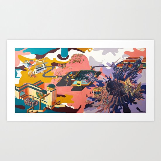 map Art Print