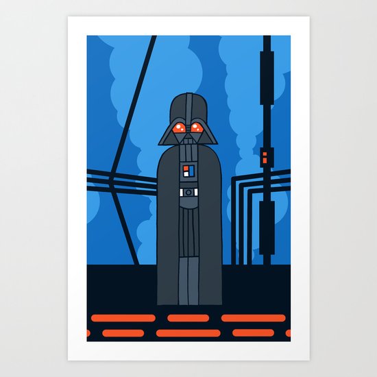 EP5 : Darth Vader Art Print