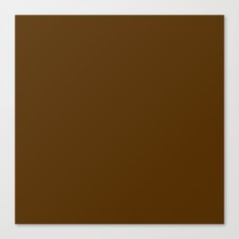 Truly Brown Canvas Print