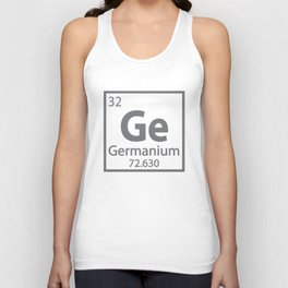 Germanium - Germany Science Periodic Table Unisex Tank Top