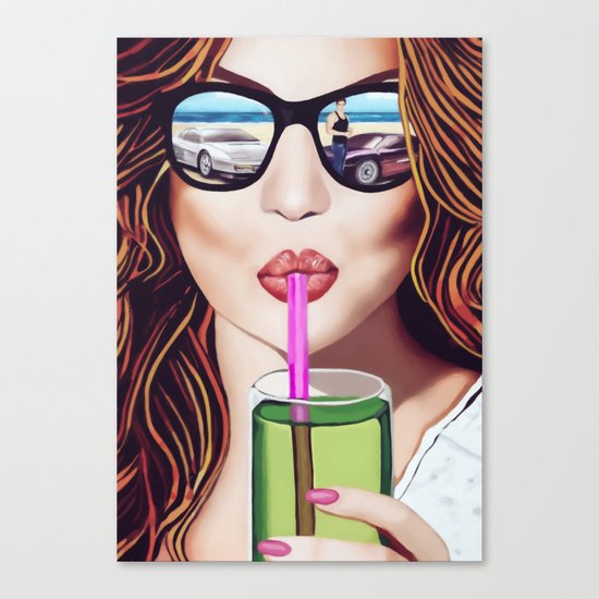 FastLane Canvas Print