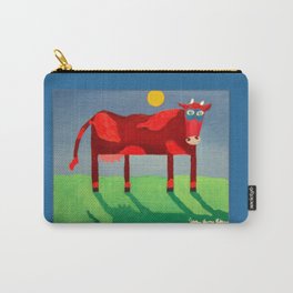 Udderly Confused - Funny Cow Art Carry-All Pouch