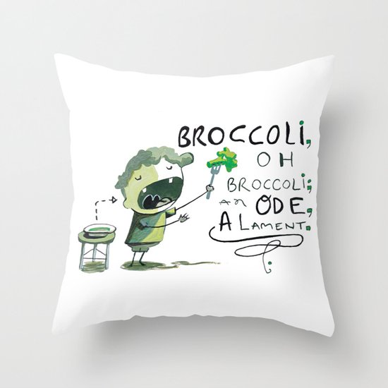 Ode Throw Pillow