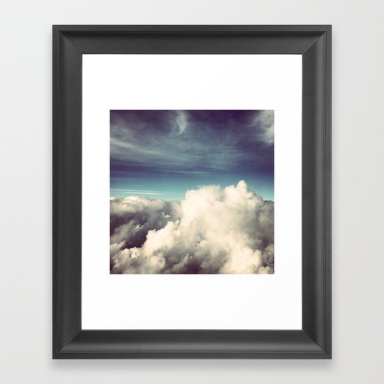 Clouds II Framed Art Print
