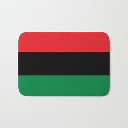 Pan African UNIA Flag Bath Mat