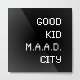 good kid m.AA.d city Metal Print