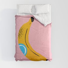 Banana Pop Art Comforter