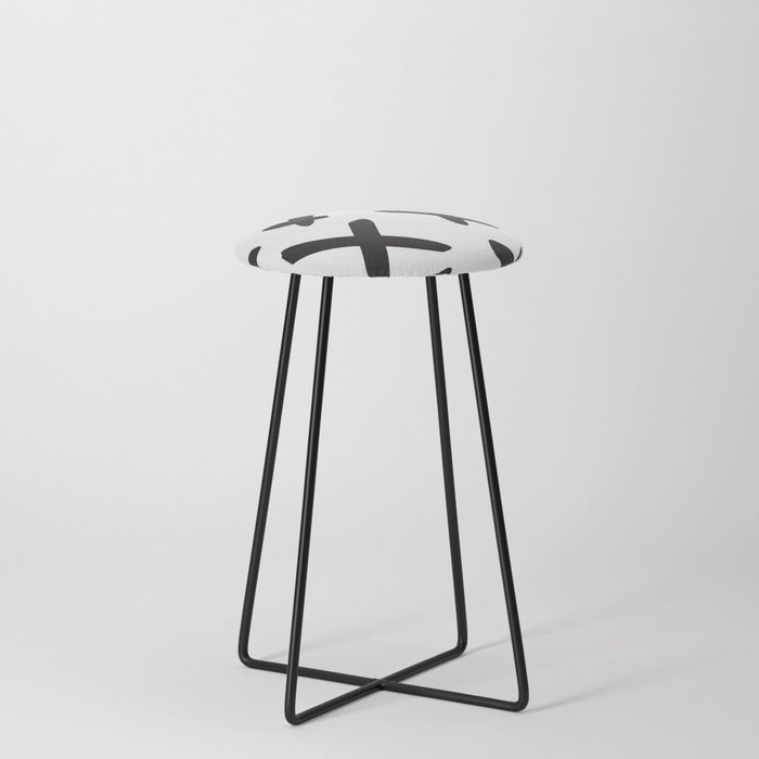 X Marks The Spot Counter Stool