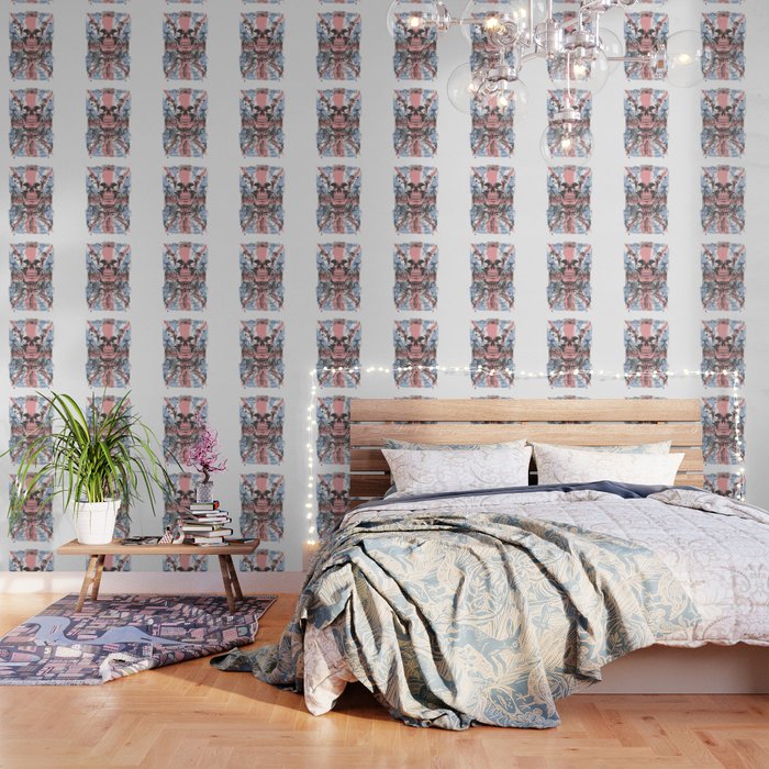 Uk Skull British Flag Wallpaper By Passionloft Society6
