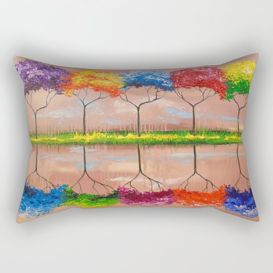 Every tree by its smell Rectangular Pillow
