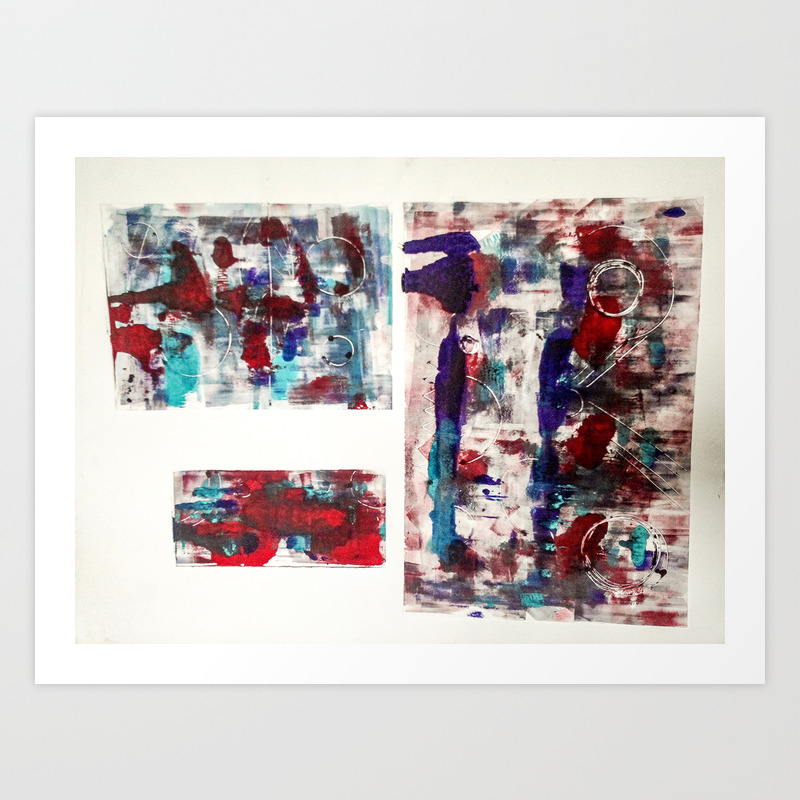 Prints Experimentation 2015 Abstract Art Print By