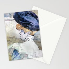 art by henry somm Stationery Card