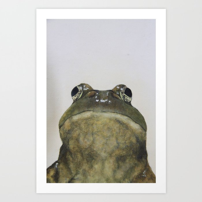 Hey, Frog Art Print