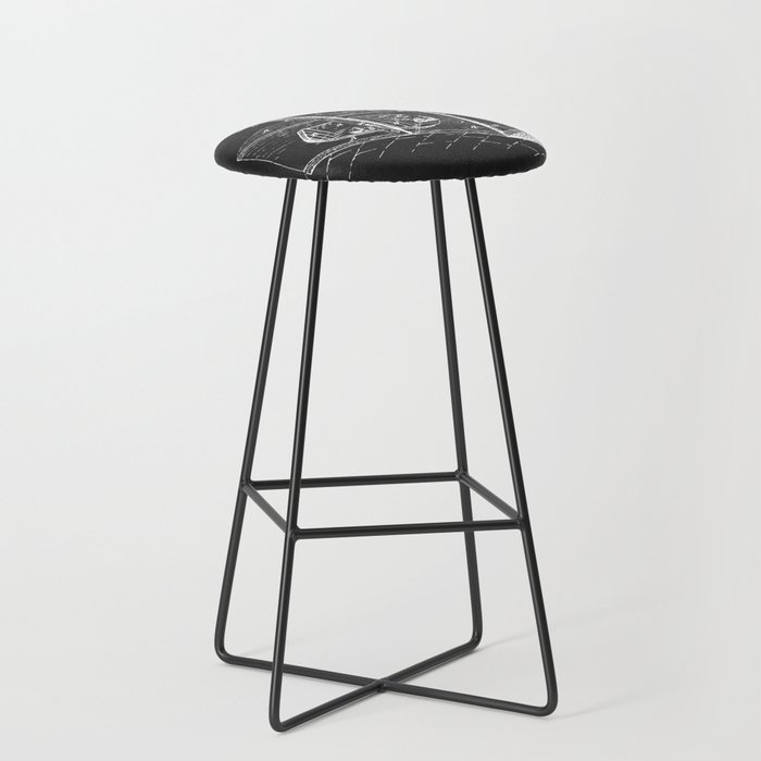 Cage Trap, patent Bar Stool