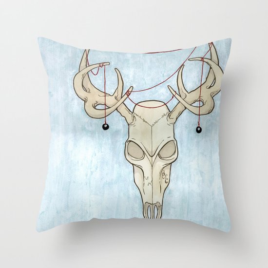 After the Winter Throw Pillow