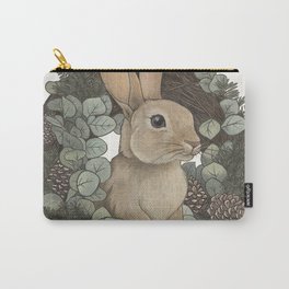 winter rabbit Carry-All Pouch