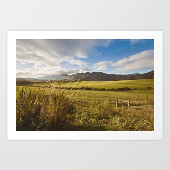 Down in the meadow Art Print
