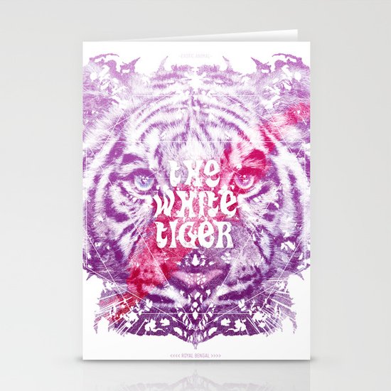 The White Tiger (Savage Version) Stationery Cards