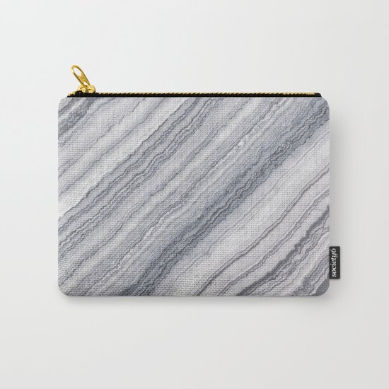 Grey Marble Carry-All Pouch
