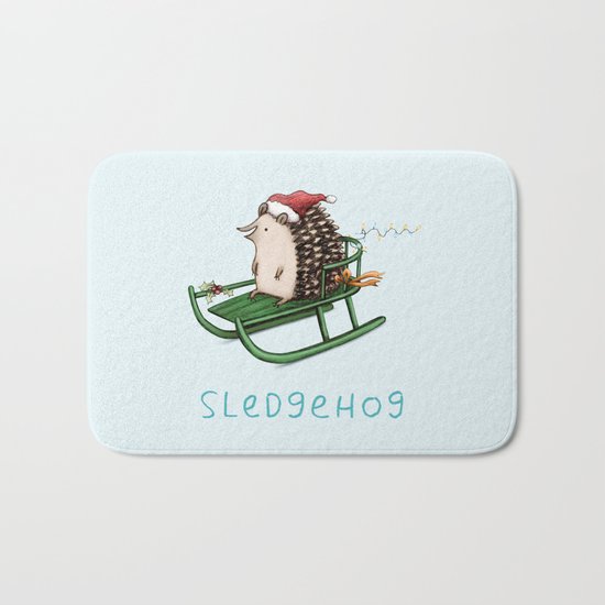 Sledgehog Bath Mat