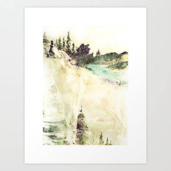 Wild Wolves Art Print