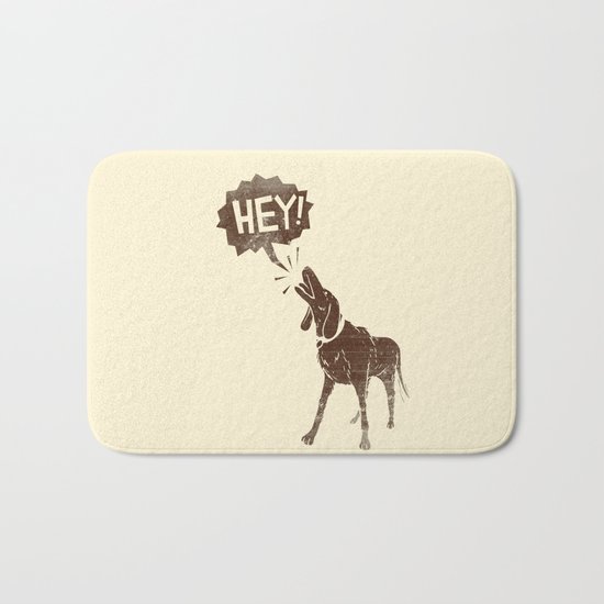 Dogs have a lot to Say Bath Mat